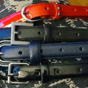 Set of FOUR Lane Bryant Skinny Belts